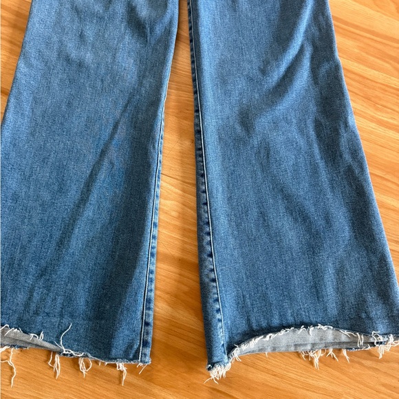 MOTHER Roller Wide-Leg Flare Riding the Cliffside - Picture 10 of 14